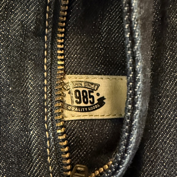 VTG Y2K CCS Banks Straight Jeans Dark Blue Cotton Skater Street Grunge 32x30.5 - Picture 5 of 16